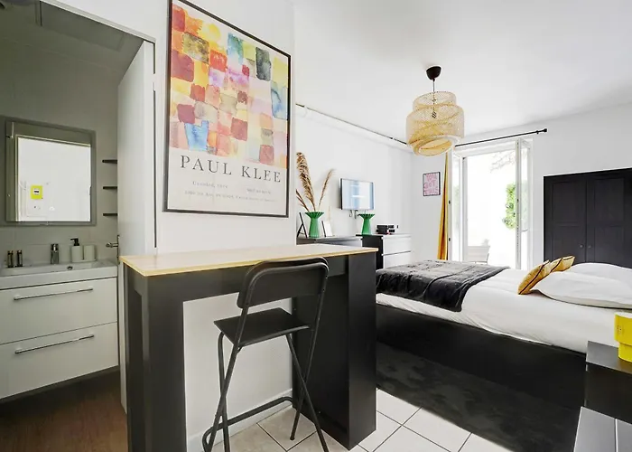 Charming - 2p - Batignolles 度假居 巴黎